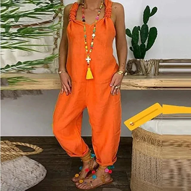 Zalina Zomerse Sexy Jumpsuit voor Dames