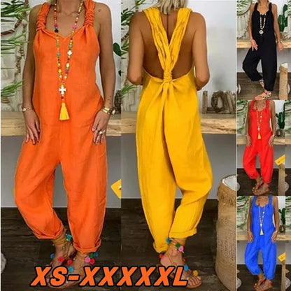 Zalina Zomerse Sexy Jumpsuit voor Dames