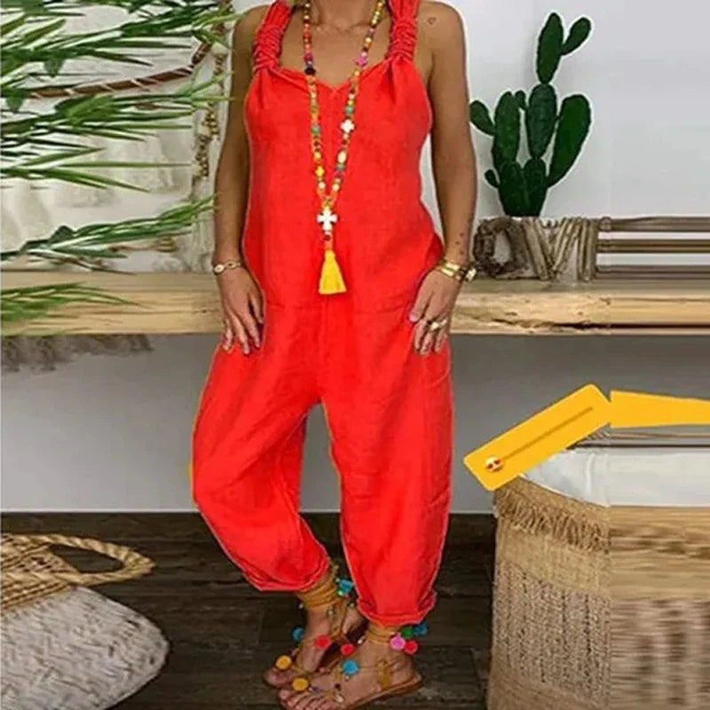 Zalina Zomerse Sexy Jumpsuit voor Dames