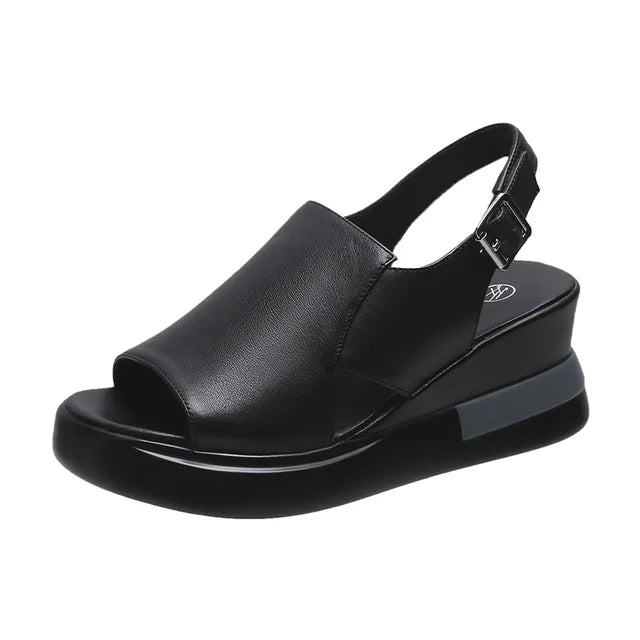 Zomerse Wig Platform Sandalen