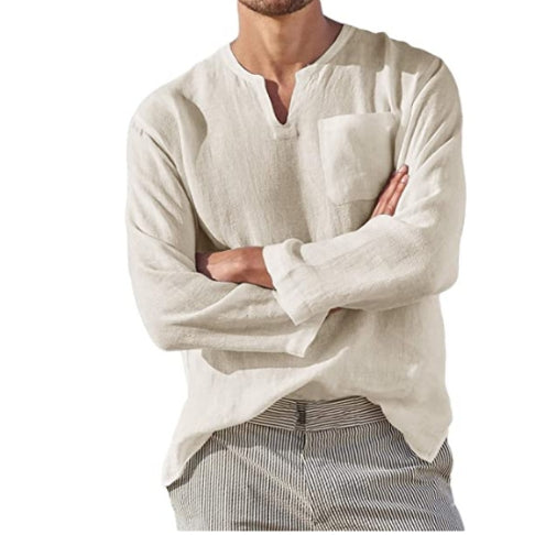 Casual Mannen Overhemd Comfortabel en Stijlvol