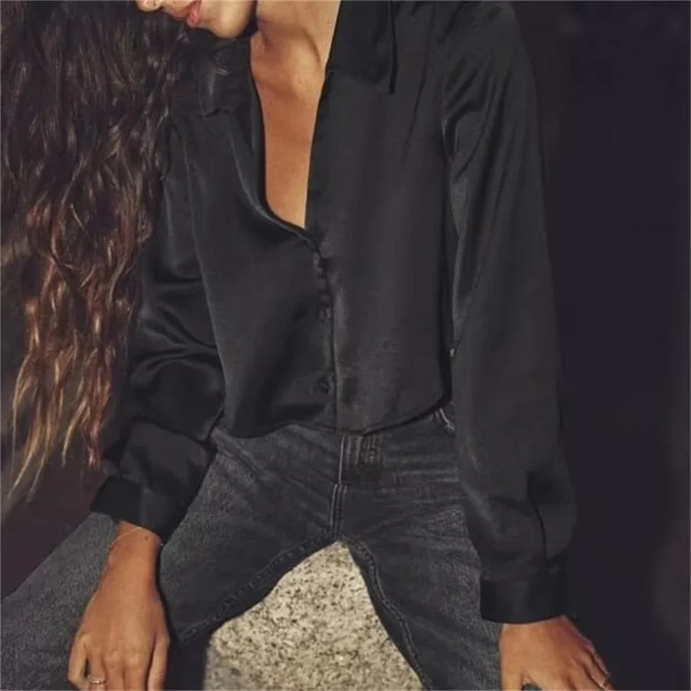 LunaStyle Zijdezachte Zomerse Blouse