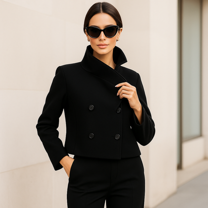 Korte damesjas moderne stijl - Mode Vibes