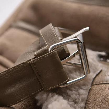 Suède Winterjas Warm en Stijlvol Nova Design