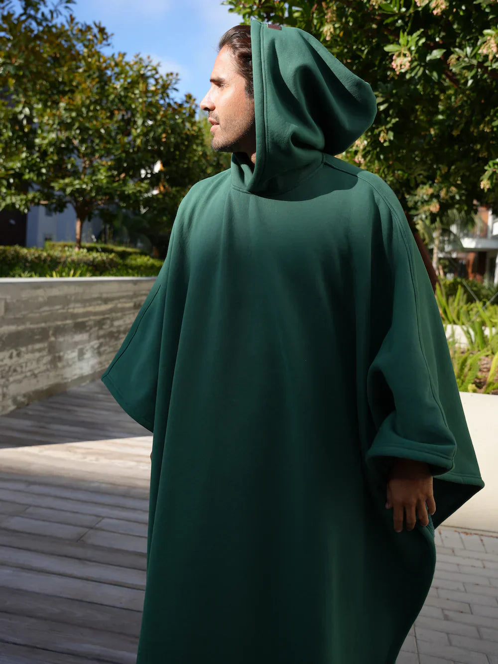 Zachte Fleece Hoodie Deken met Kap voor Thuis