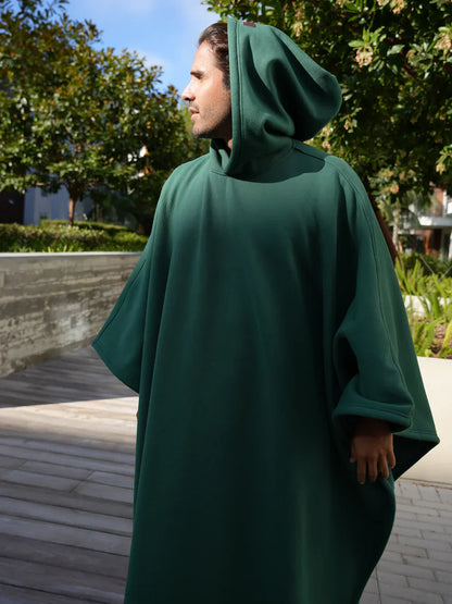 Zachte Fleece Hoodie Deken met Kap voor Thuis