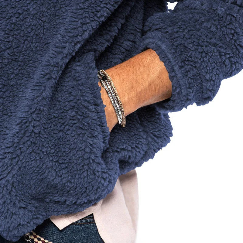 Fleece Vest Vintage Look Warm en Comfortabel
