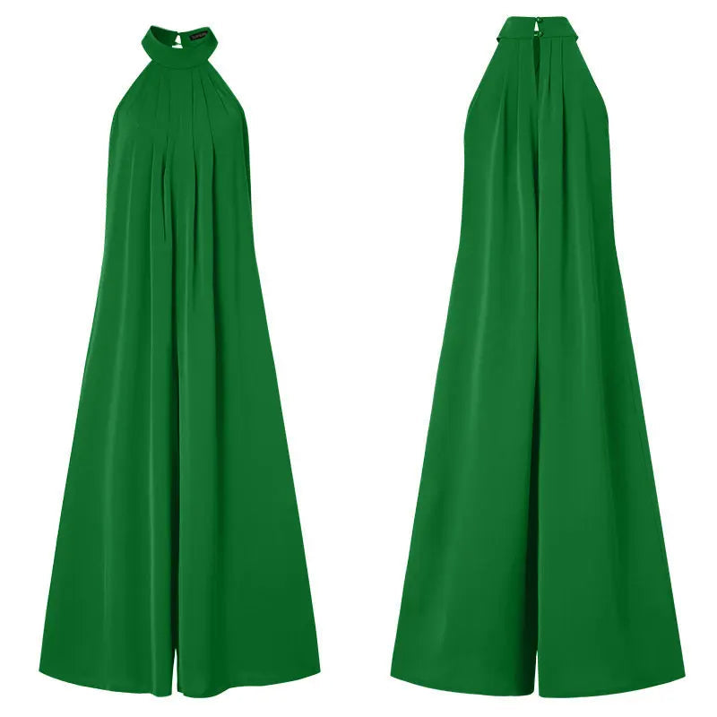 Plus Size Jumpsuit Casual Luchtige Zomerjurk