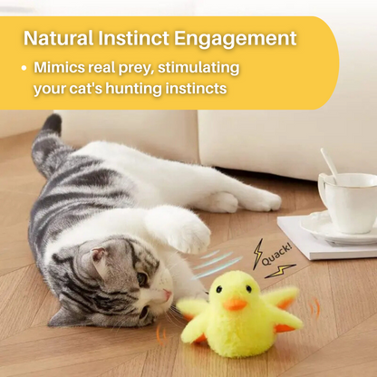 Kattenspeelgoed Flappende Eend Speeltje voor Katten