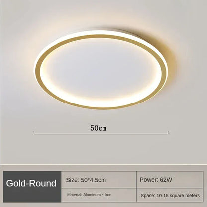 Ronde Plafondlamp Modern Scandinavisch Design AuroraSphere
