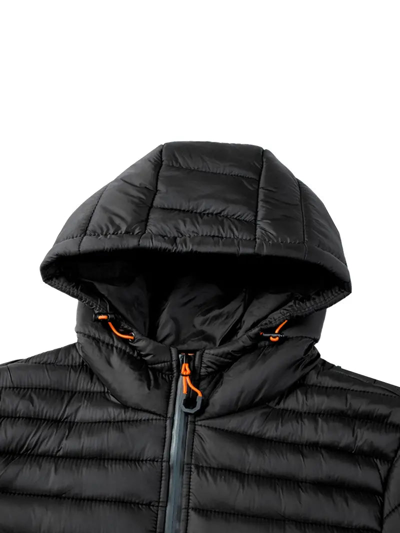 Dames Pufferjas Met Capuchon Warm en Waterdicht