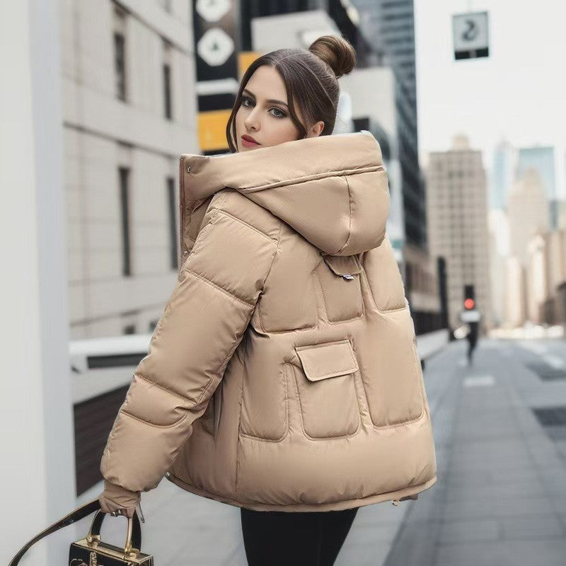 Dames Pufferjas Warm en Gewatteerd met Capuchon en Trendy Zaken