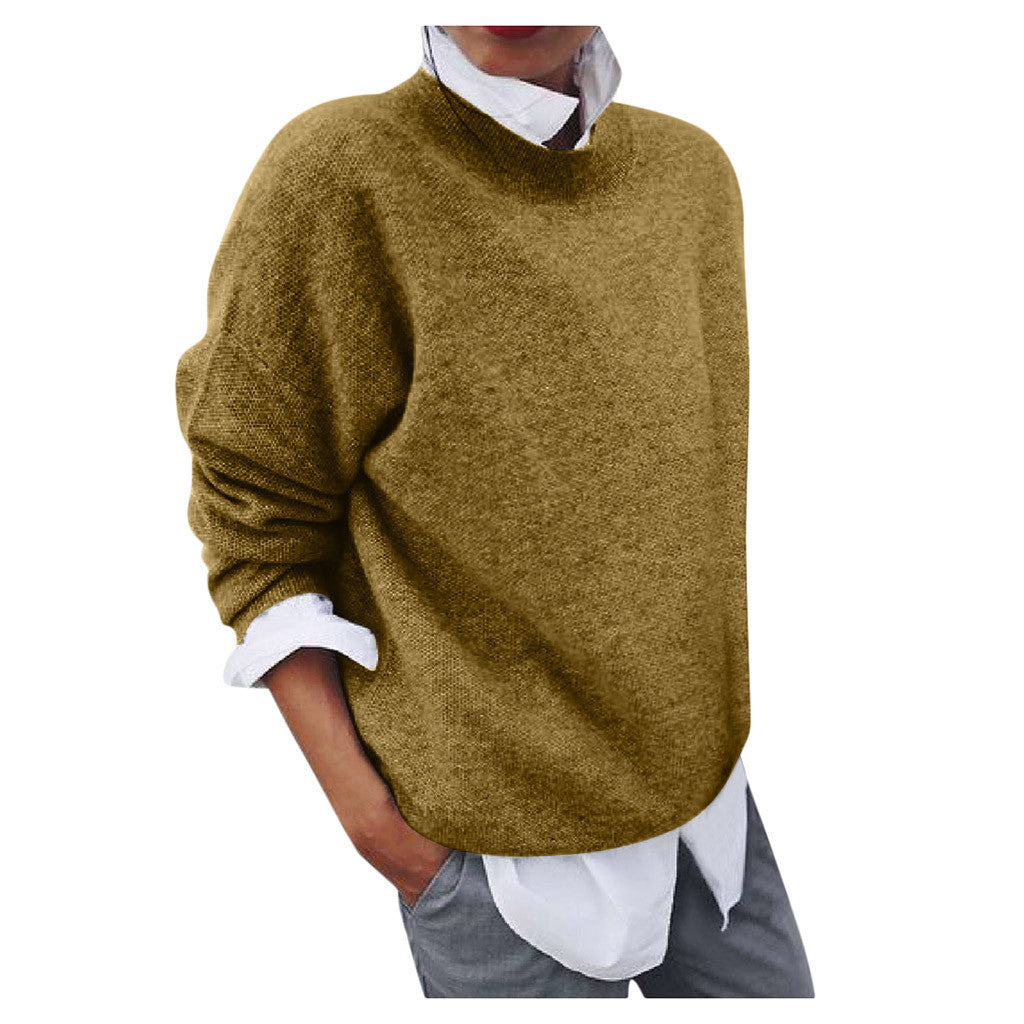 Dames Trui met Blouse 2 in 1 Zwart Elegante Stijl