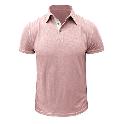 Heren Poloshirt Zacht Katoen Matteo casual fit
