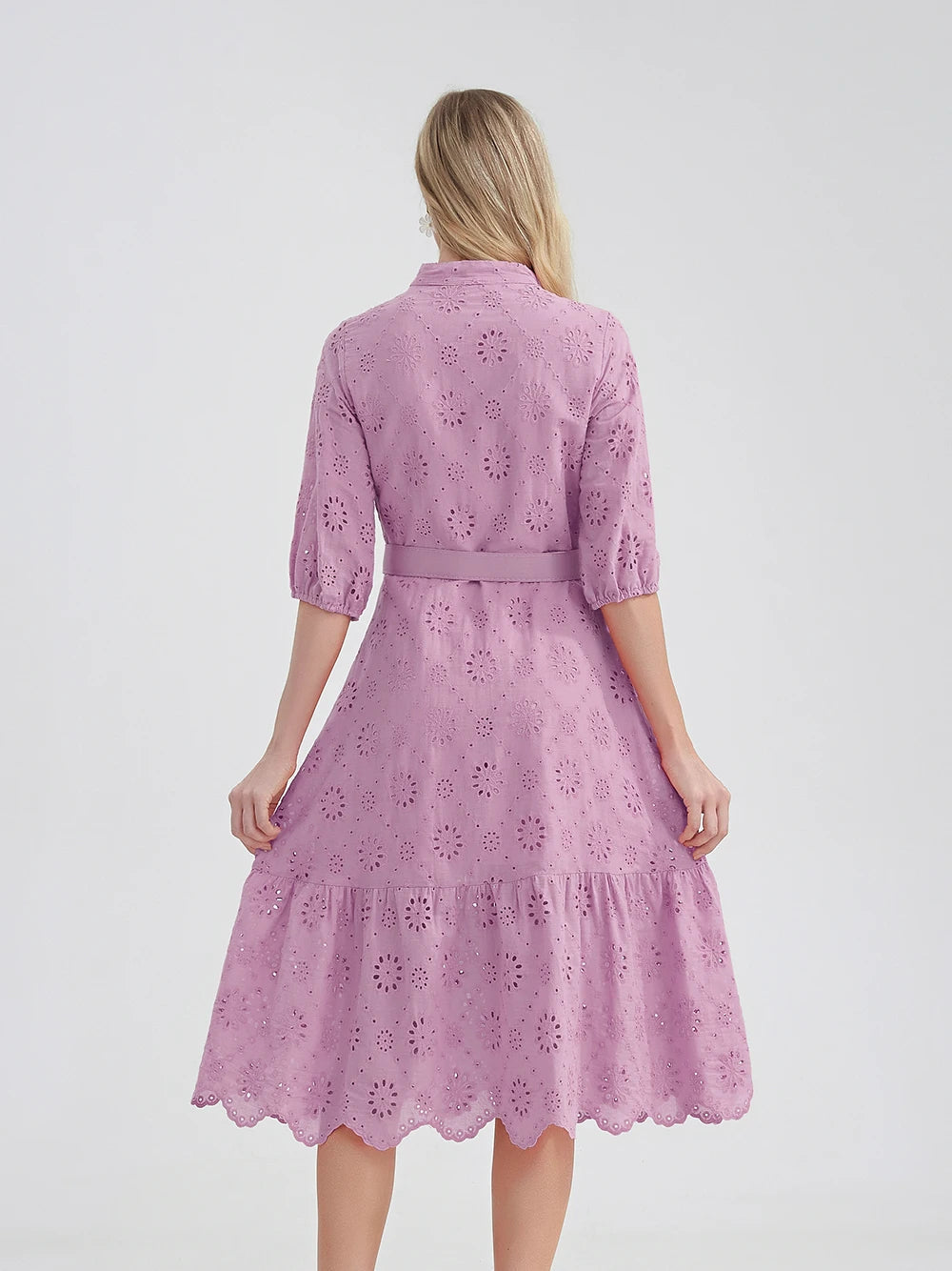 Zomerjurk Vrouw Evi Stijlvol Casual Jurkje