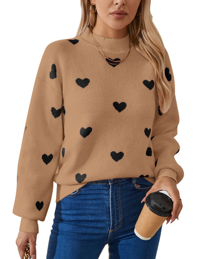 Dames Trui Zachte Hartjes Reggy Stijlvolle Look