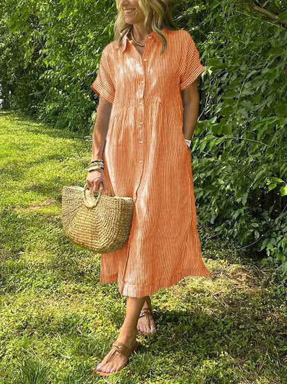 Dames Maxi-jurk Vloeiende Pasvorm