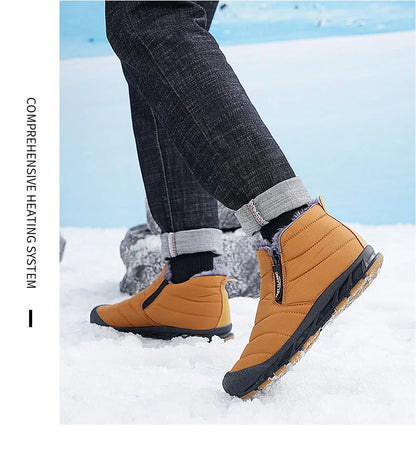 Waterdichte Ankle Boots Sneeuwlaarzen voor Vrouwen en Mannen
