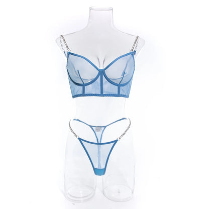 Lingerieset Valeria Transparant en Sexy