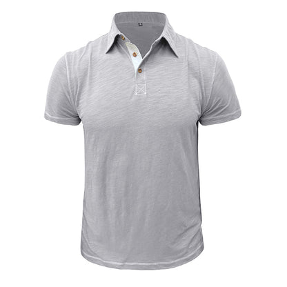 Heren Poloshirt Zacht Katoen Matteo casual fit