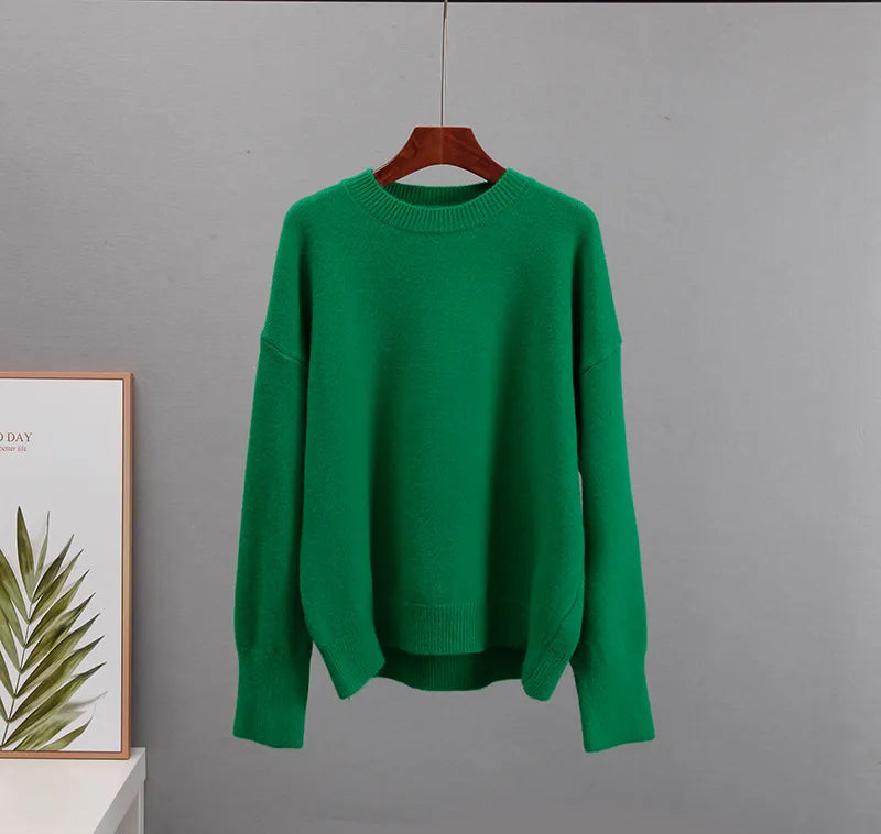 Zachte Cashmere Trui voor Vrouw Warm en Comfy