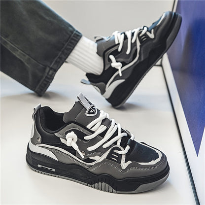 Stijlvolle Heren Skateschoenen met Veters en Gripzool
