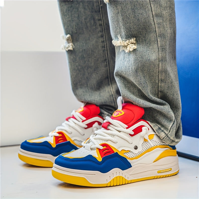 Stijlvolle Heren Skateschoenen met Veters en Gripzool