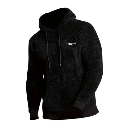 Heren Pluche Hoodie met Capuchon Gevoerd Warm - Mode Vibes
