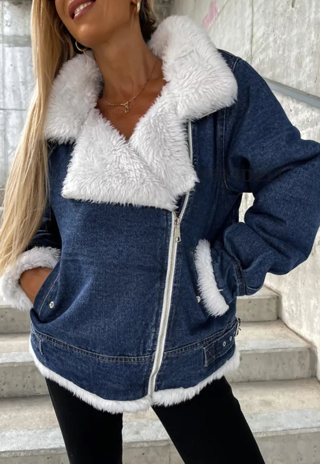 Fleecejas Dames Warme Fleece Winterjas