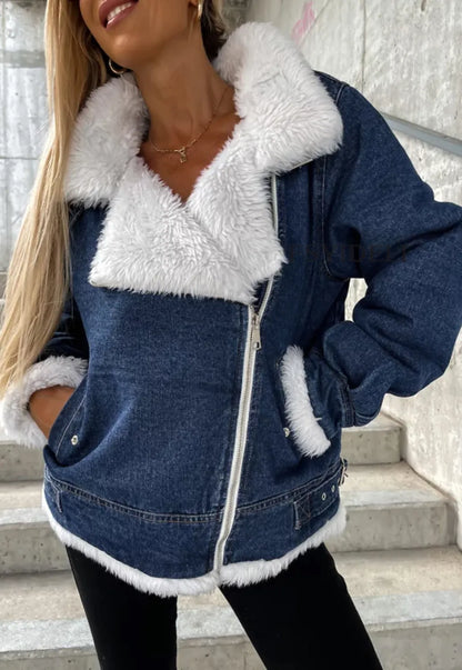 Fleecejas Dames Warme Fleece Winterjas
