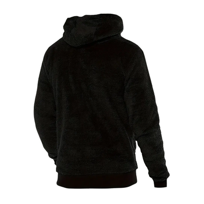 Heren Pluche Hoodie met Capuchon Gevoerd Warm