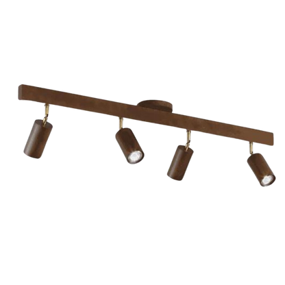 Houten Plafondspotlamp Verstelbaar EcoLux Design