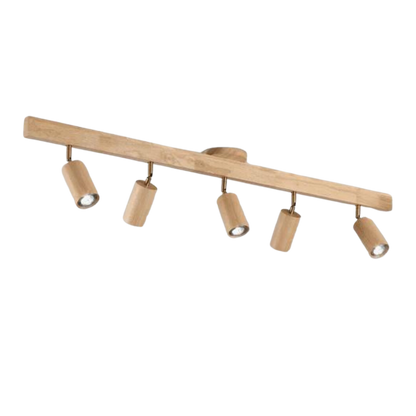 Houten Plafondspotlamp Verstelbaar EcoLux Design
