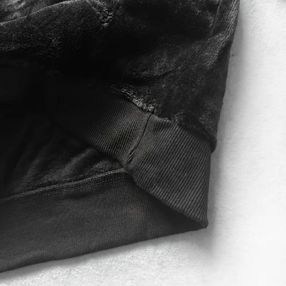 Heren Pluche Hoodie met Capuchon Gevoerd Warm