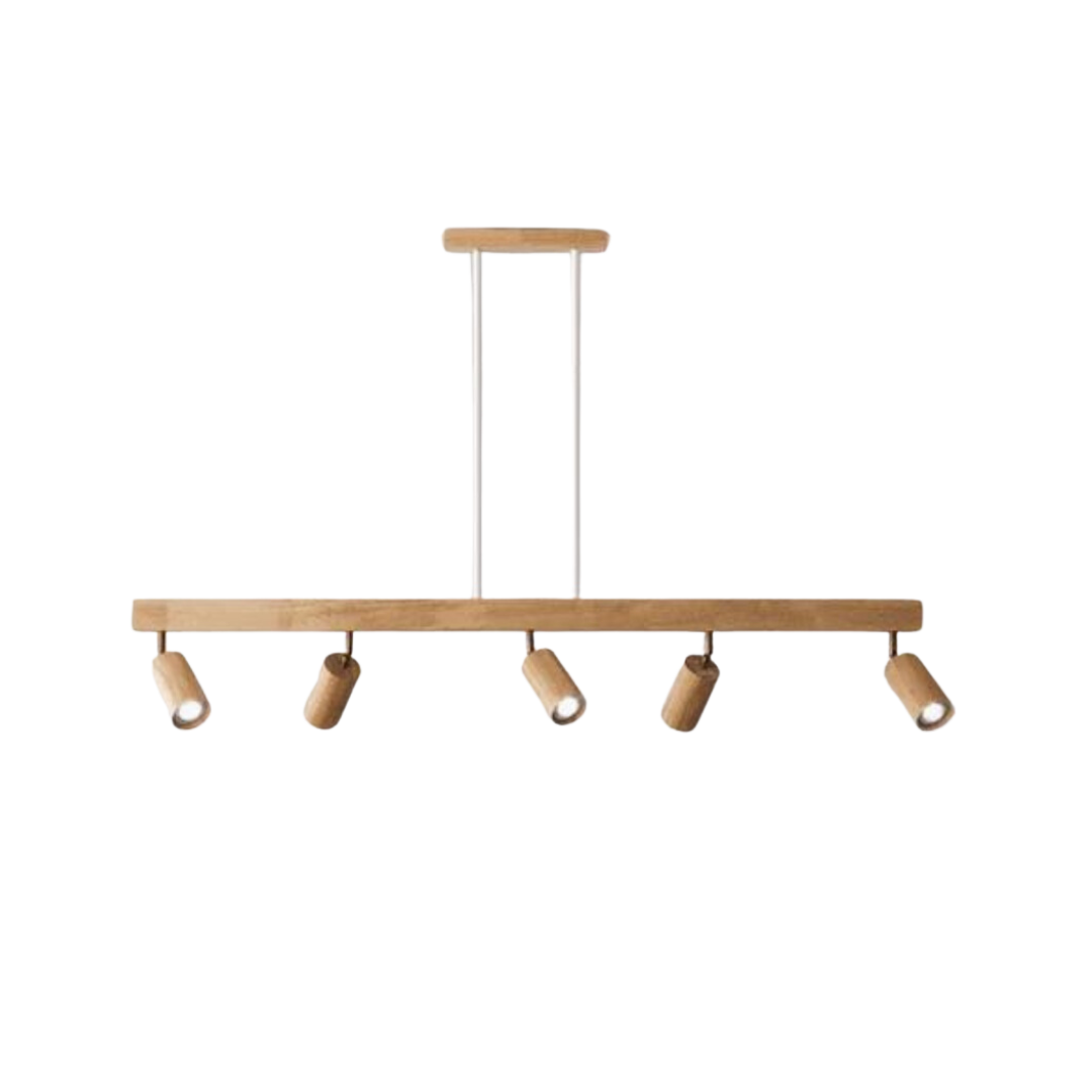 Houten Plafondspotlamp Verstelbaar EcoLux Design