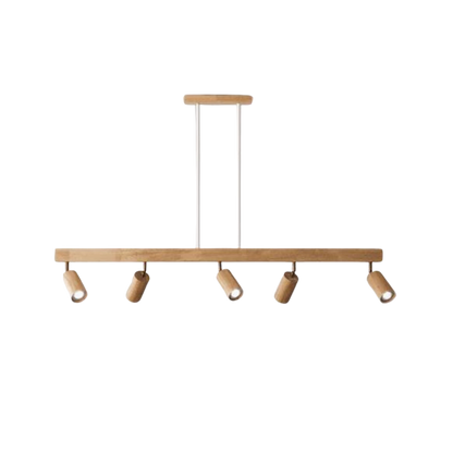 Houten Plafondspotlamp Verstelbaar EcoLux Design