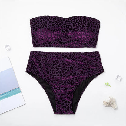 Plus-Size Bikini Sexy Stijlvol zwart