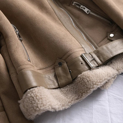 Suède Winterjas Warm en Stijlvol Nova Design