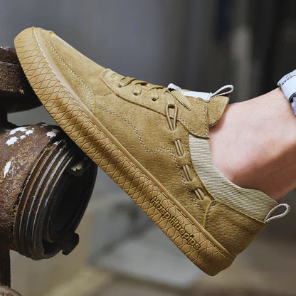 Heren Suède Sneakers Casual Stijl Maxon