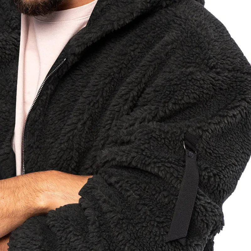 Fleece Vest Vintage Look Warm en Comfortabel