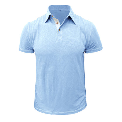 Heren Poloshirt Zacht Katoen Matteo casual fit