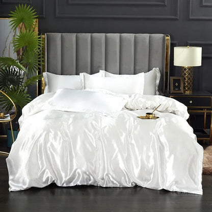 Zijde Beddengoed Set Luxe Satijn Soft