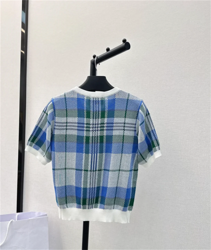Vivid Vogue Zomer Gebreid Shirt