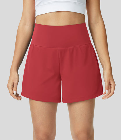 Dames Fitnessshorts High Waist Ademend Sneldrogend – Mirabella