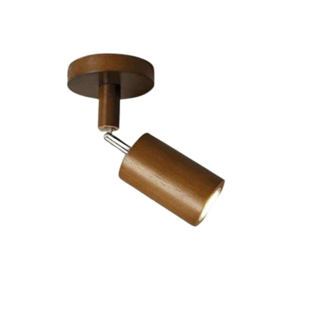 Houten Plafondspotlamp Verstelbaar EcoLux Design