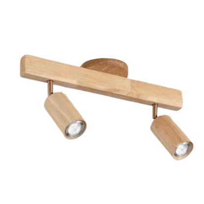 Houten Plafondspotlamp Verstelbaar EcoLux Design
