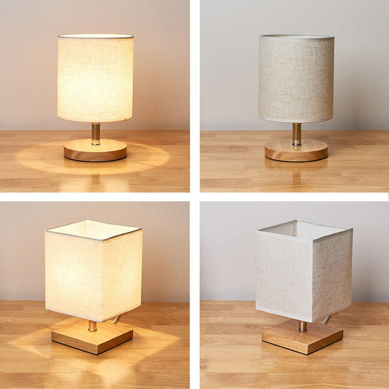 Tafellamp Modern Minimalistisch van LinenWood - Mode Vibes