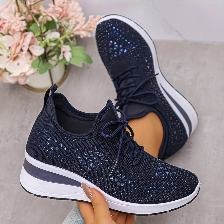 Dames Comfortabele Sneakers Uitneembare Binnenzool