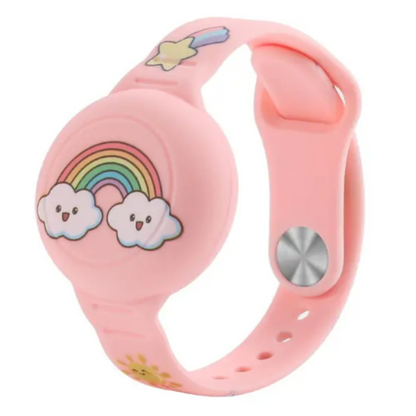 Kinderen Armband met Airtag Hoesje Dino Track