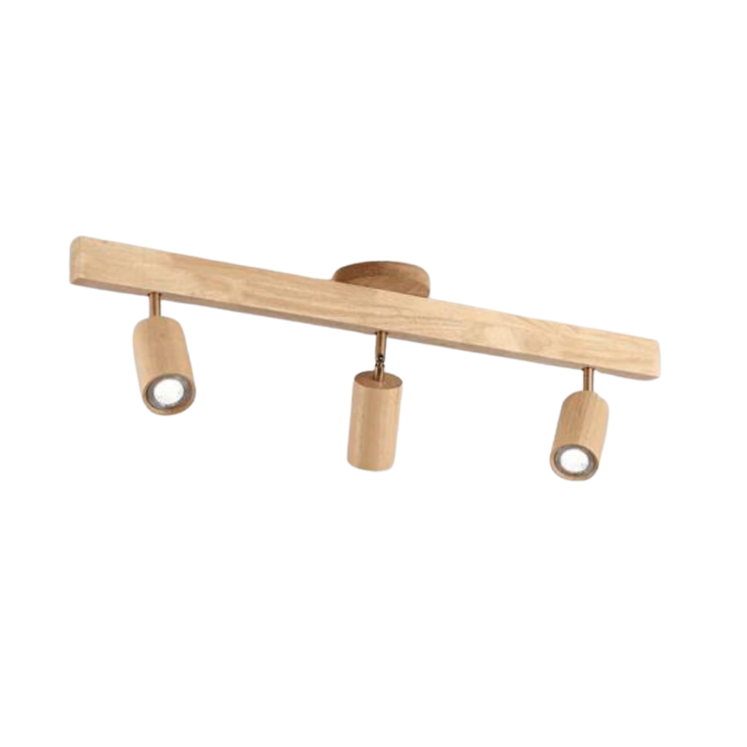 Houten Plafondspotlamp Verstelbaar EcoLux Design